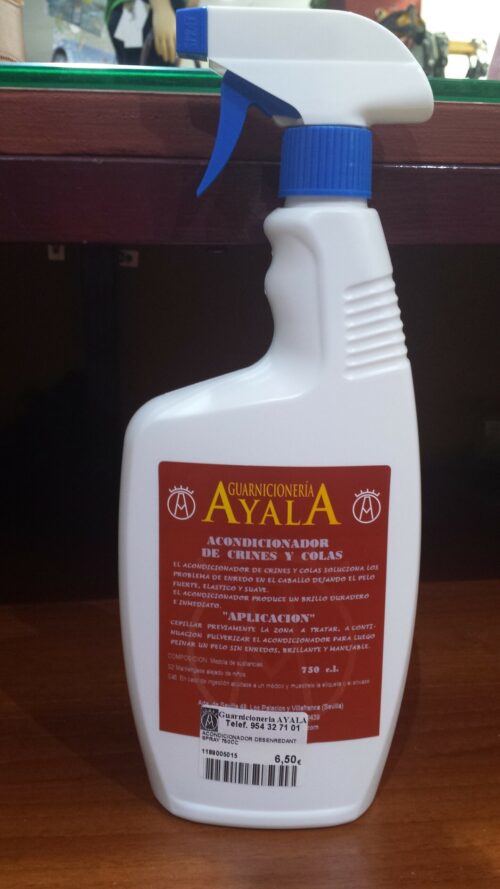 ACONDICIONADOR DE CRINES Y COLAS