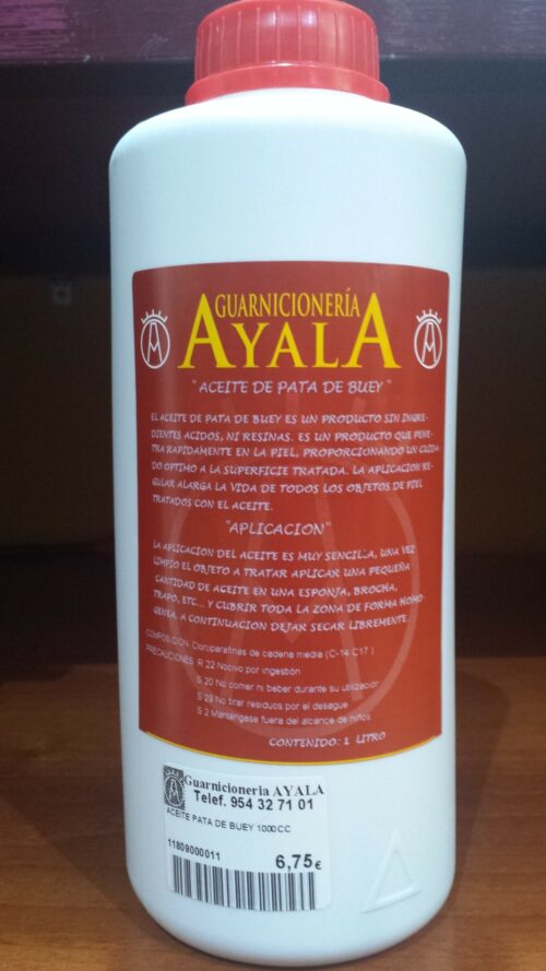 ACEITE DE PATA DE BUEY