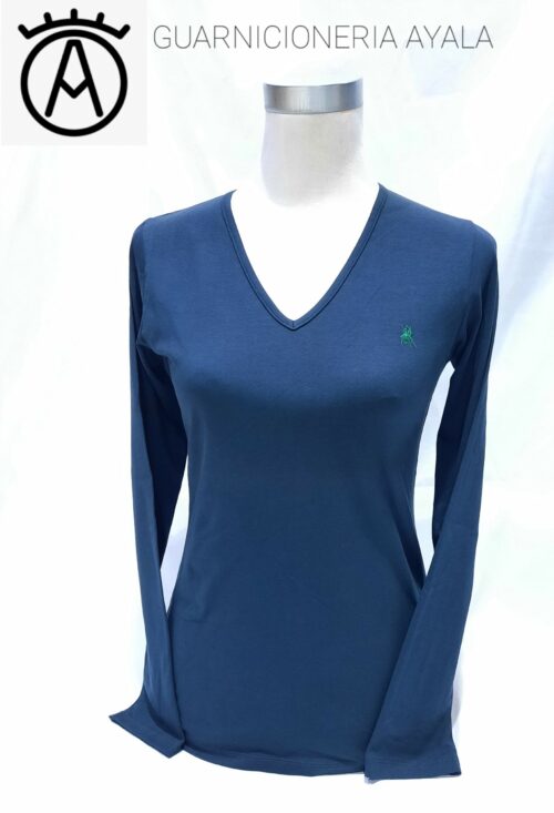 CAMISETA SRA BASICA C/PICO