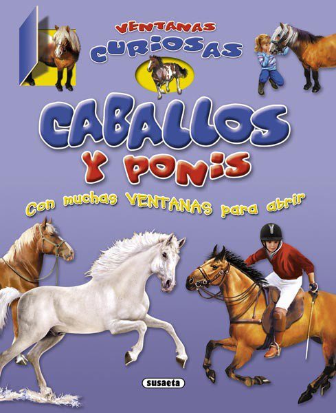LIBRO CABALLOS Y PONIS VENTANAS CURIOSAS