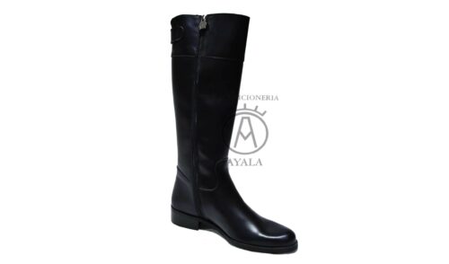 BOTA CREMALLERA VAQUETA