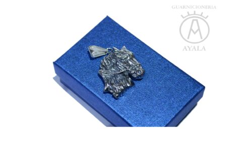 COLGANTE CABALLO MELENA PLATA