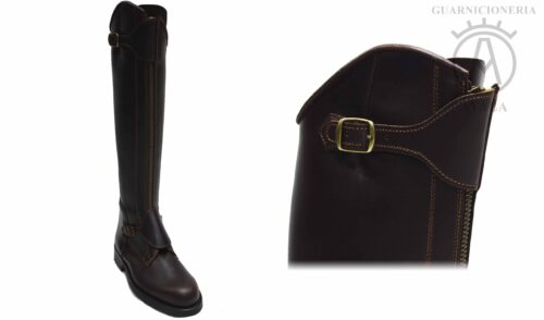 BOTA CUERO POLO