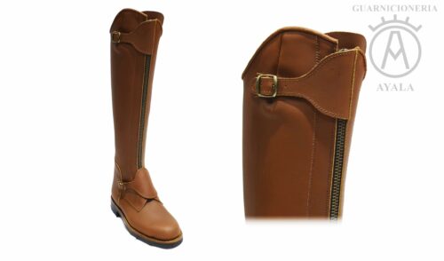 BOTA CUERO POLO