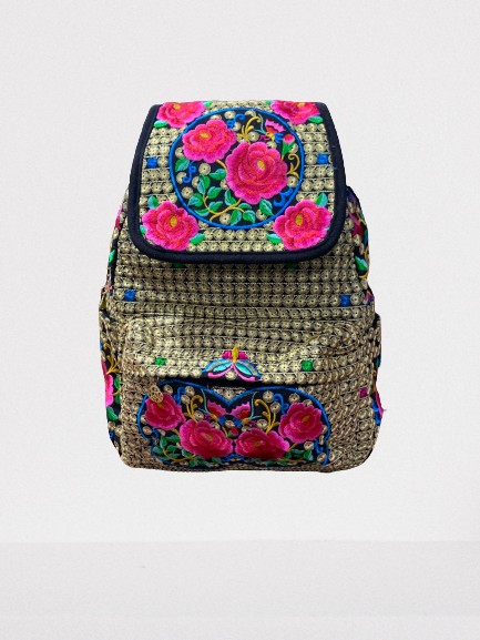 MOCHILA FLORES