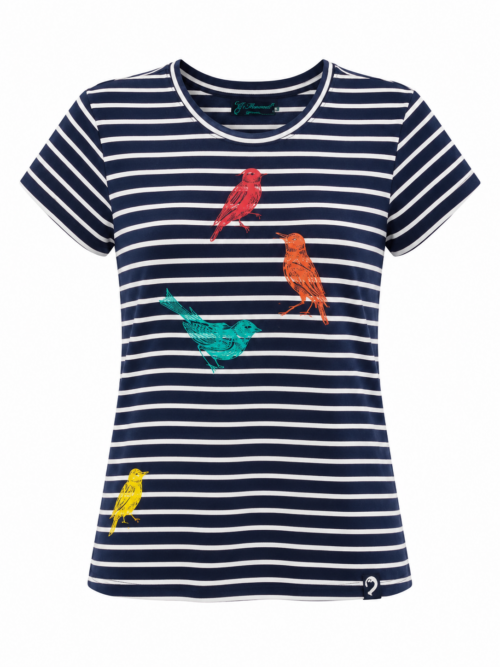 Camiseta pájaros