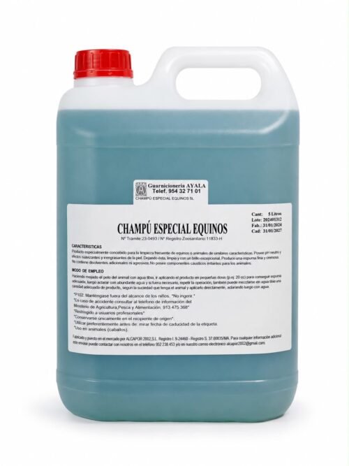 Champú Especial Equinos 5 L