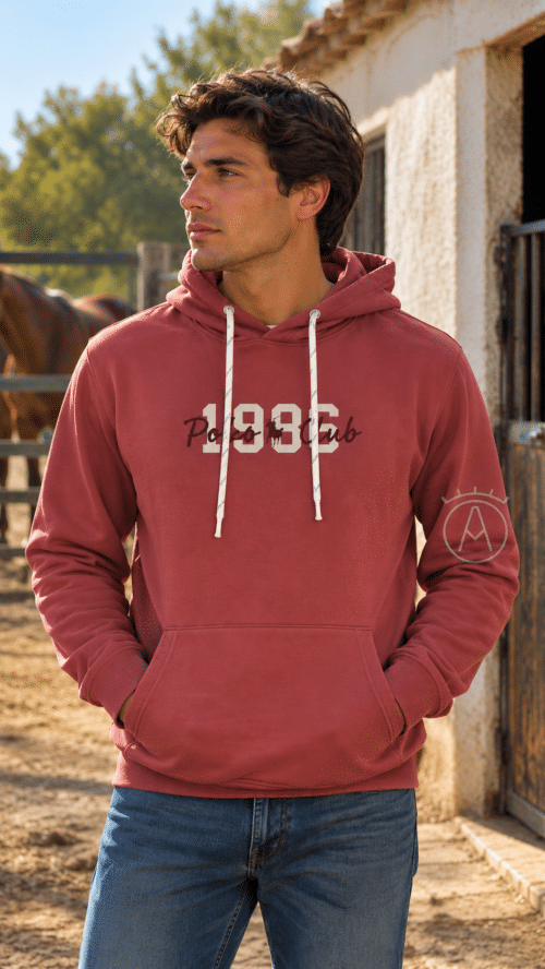 Sudadera con Capucha Polo Club 1985